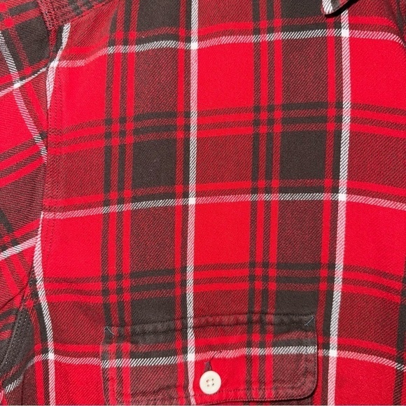 Polo Ralph Lauren Men’s Red Black Plaid Long Sleeve Button Down Shirt - Picture 8 of 11